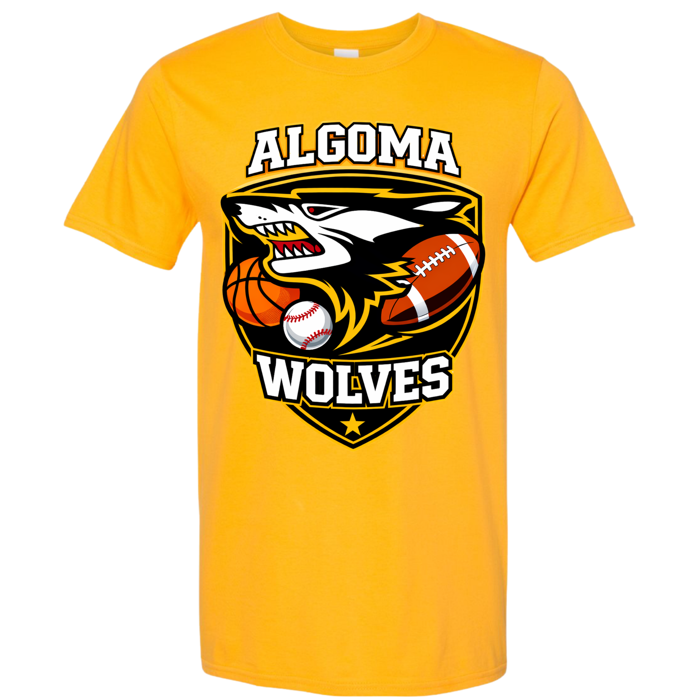 Algoma Wolves Youth Sports Apparel Option 1