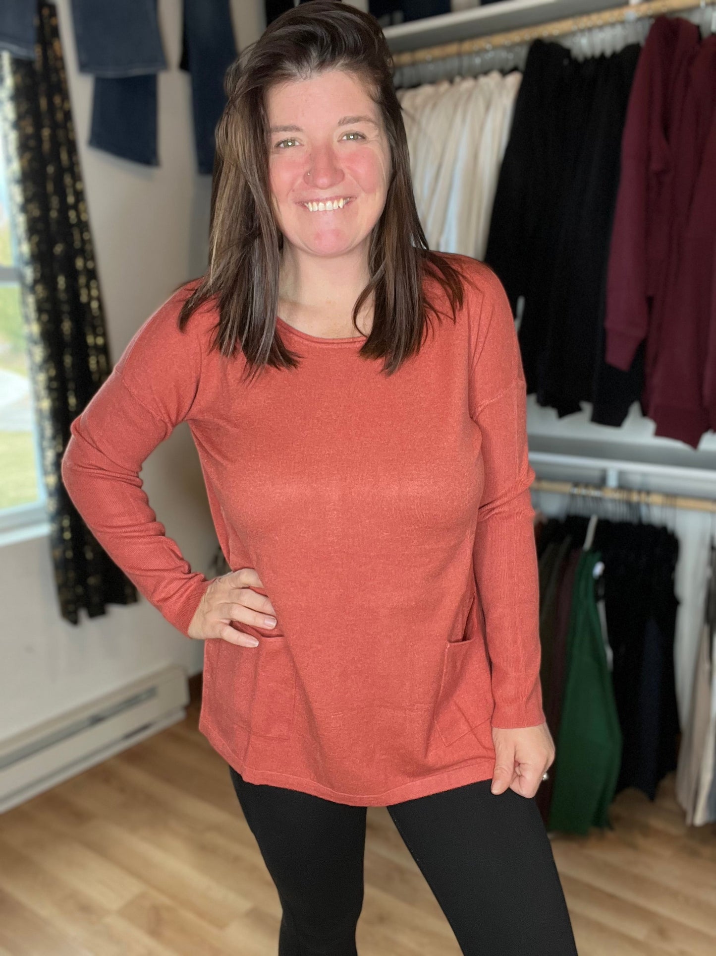 Super Soft Front Pocket Sweater *Final Sale*