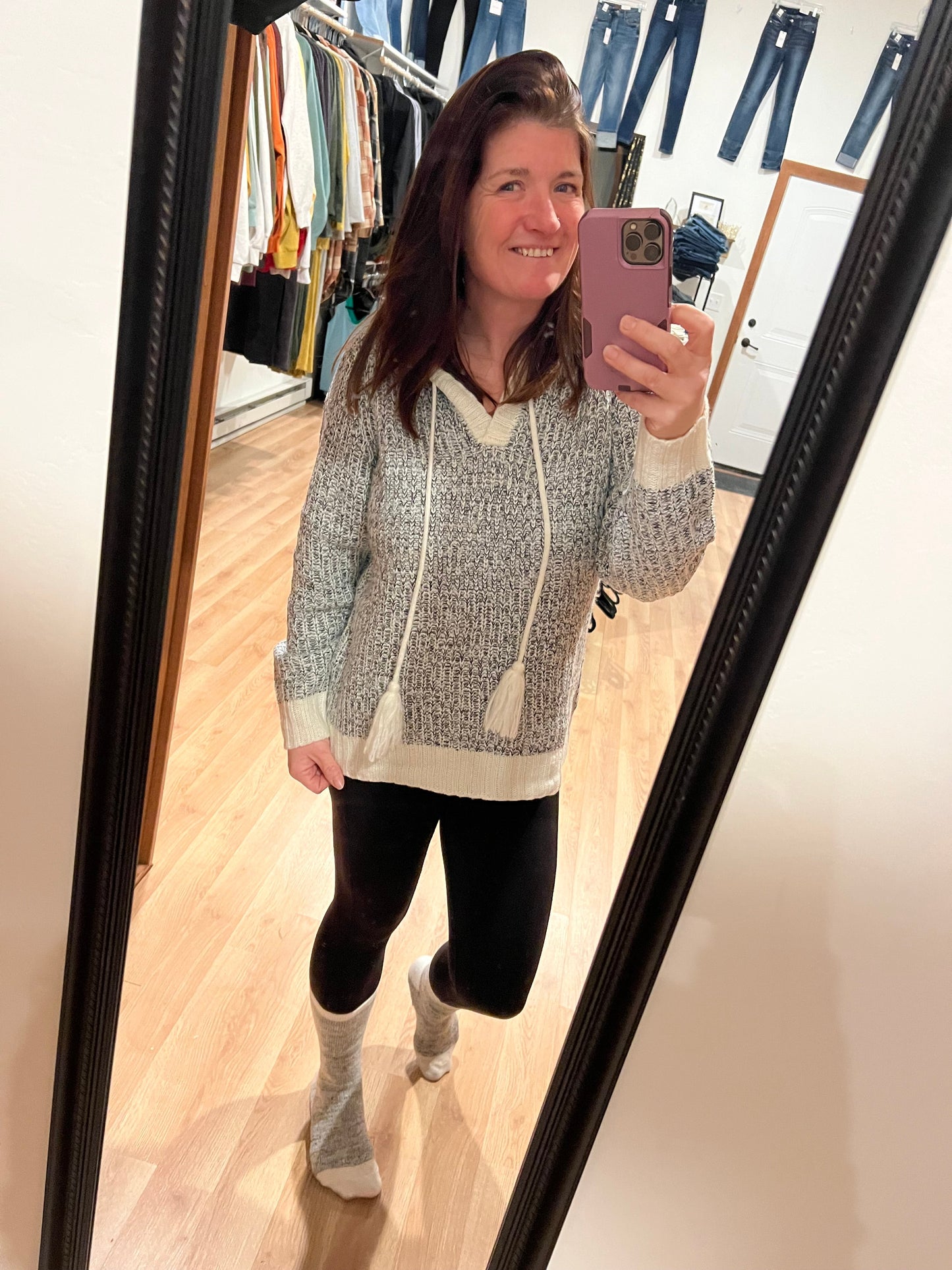 Raglan Long Sleeve Oversized Sweater *Final Sale*