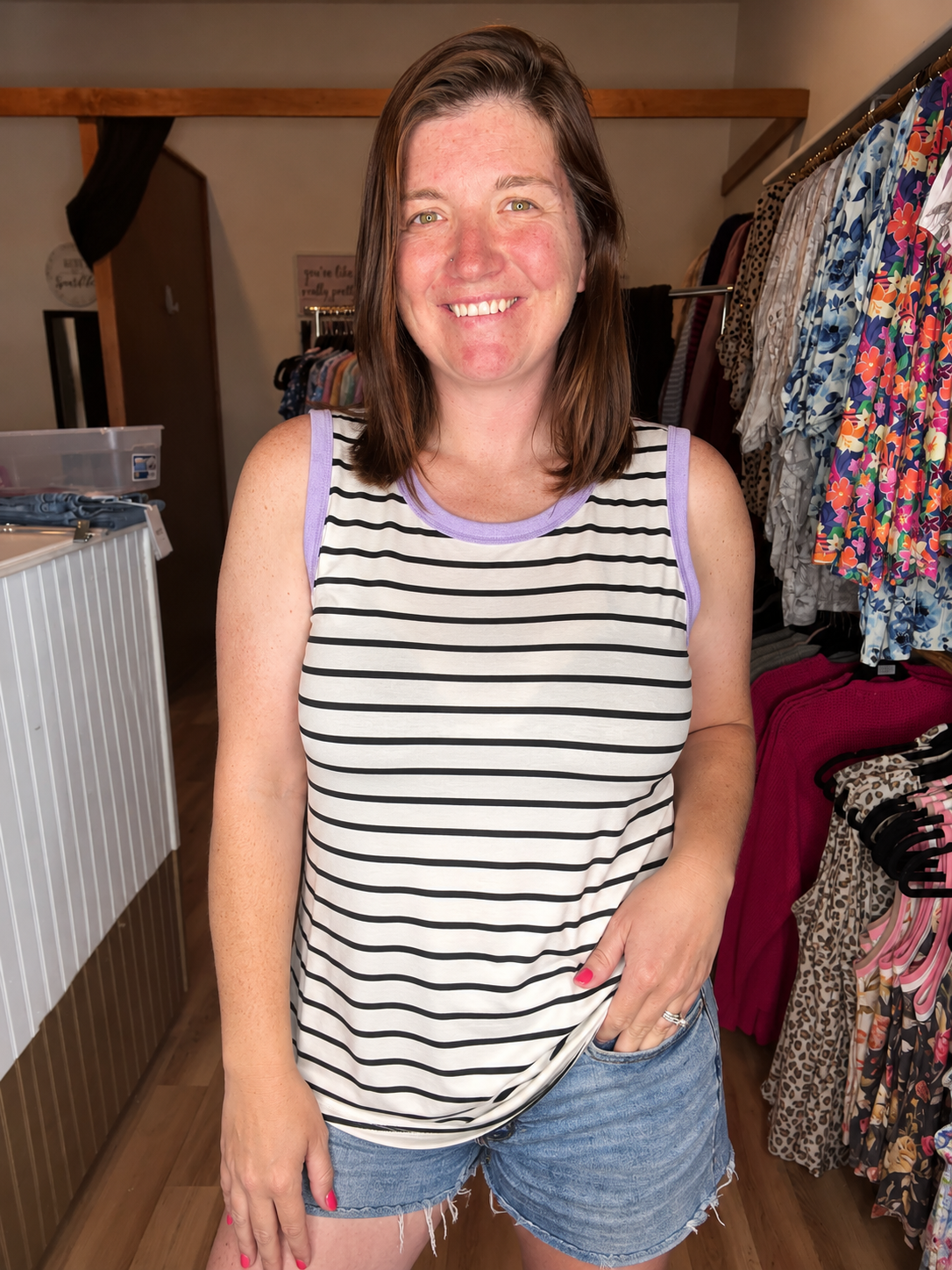Everyday Stripe Tank