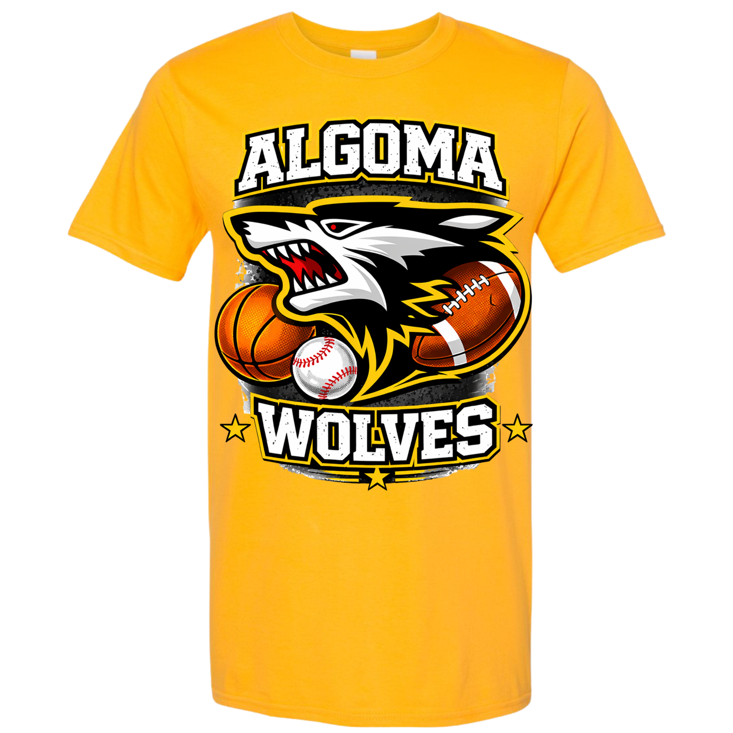Algoma Wolves Youth Sports Apparel Option 2