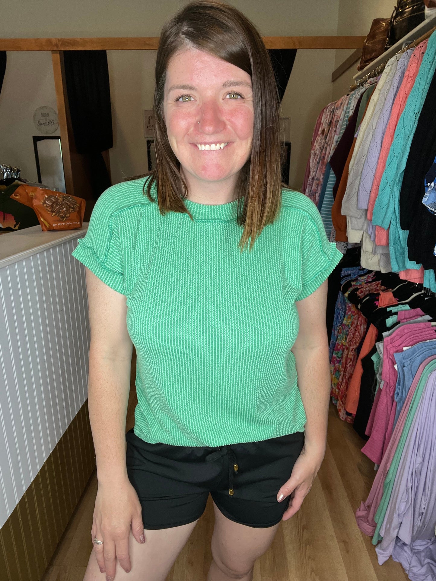 Emma Ribbed Knit Top *Final Sale*