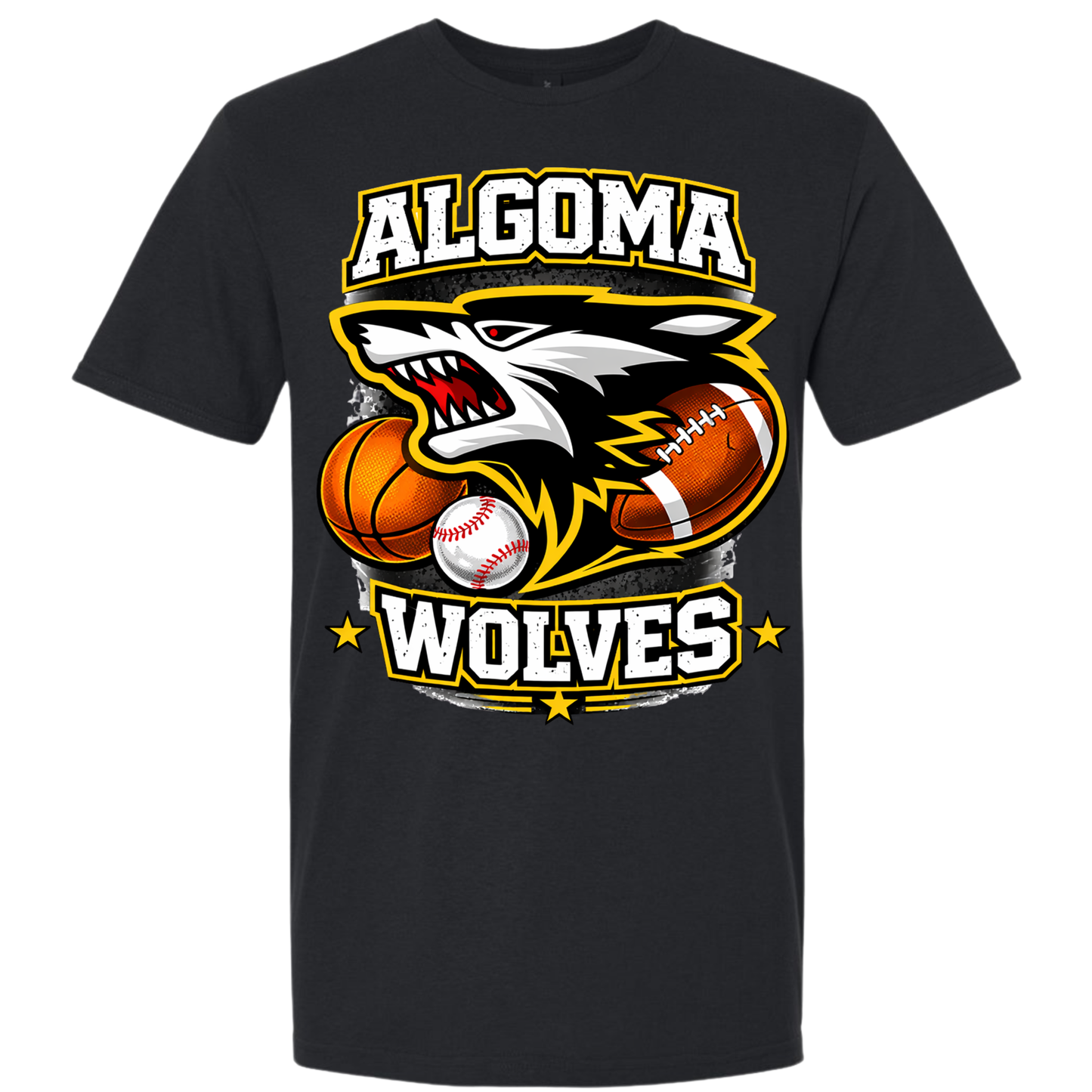 Algoma Wolves Youth Sports Apparel Option 2
