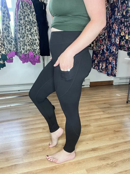Full Length Yoga Leggings w/ Pockets