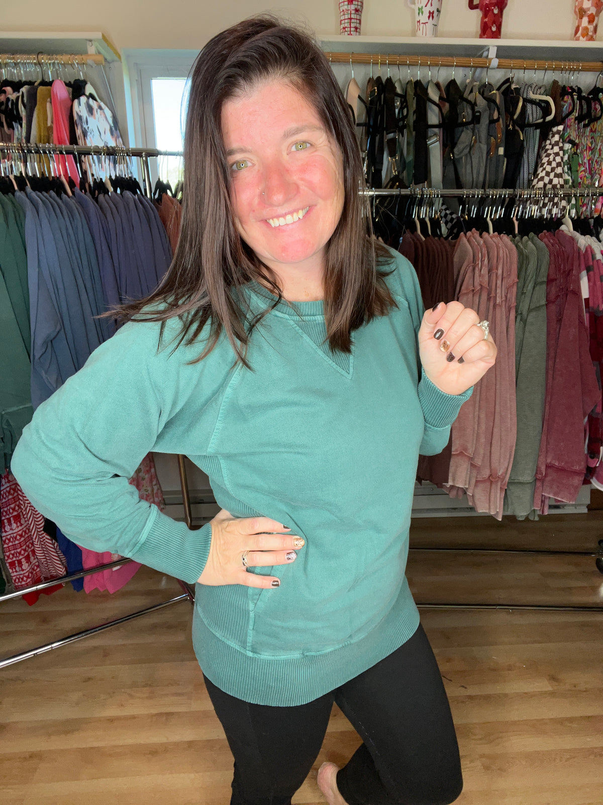 Vintage Everyday Pocket Pullover