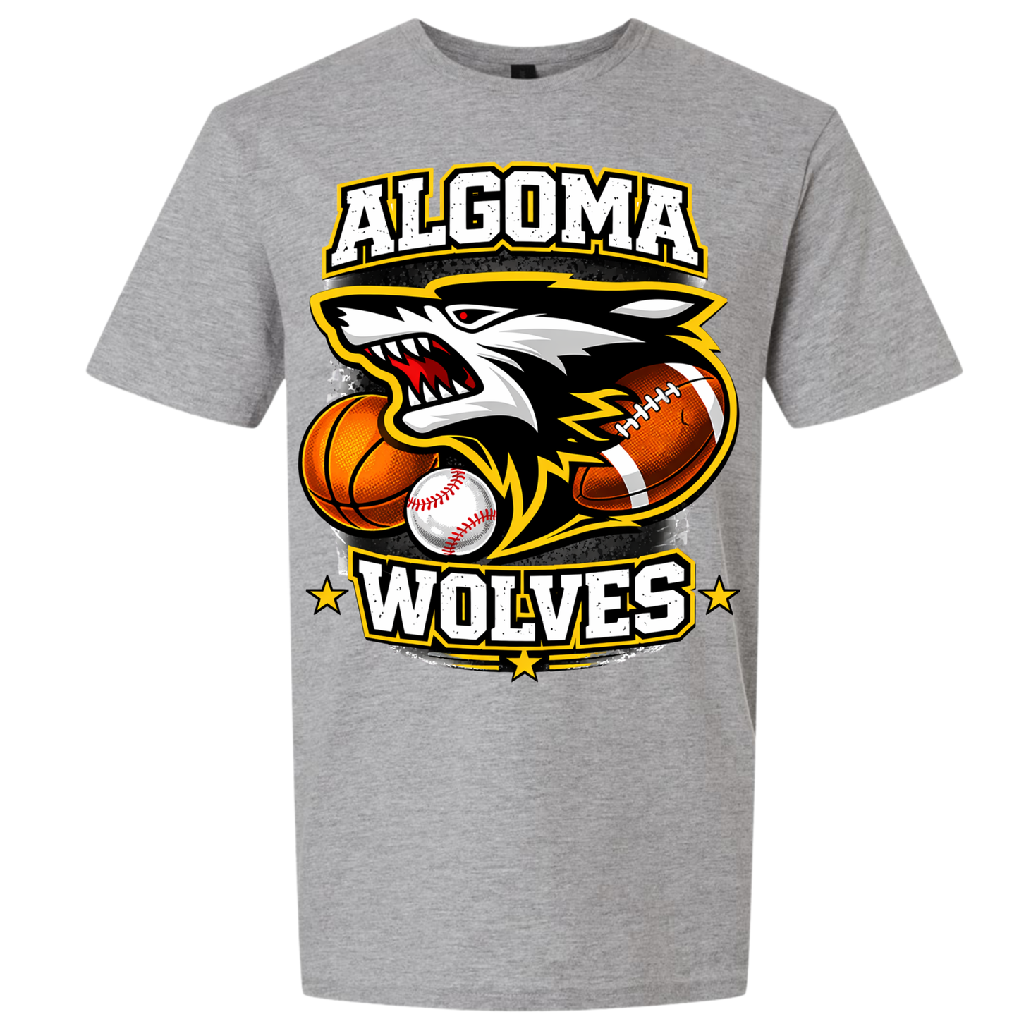 Algoma Wolves Youth Sports Apparel Option 2