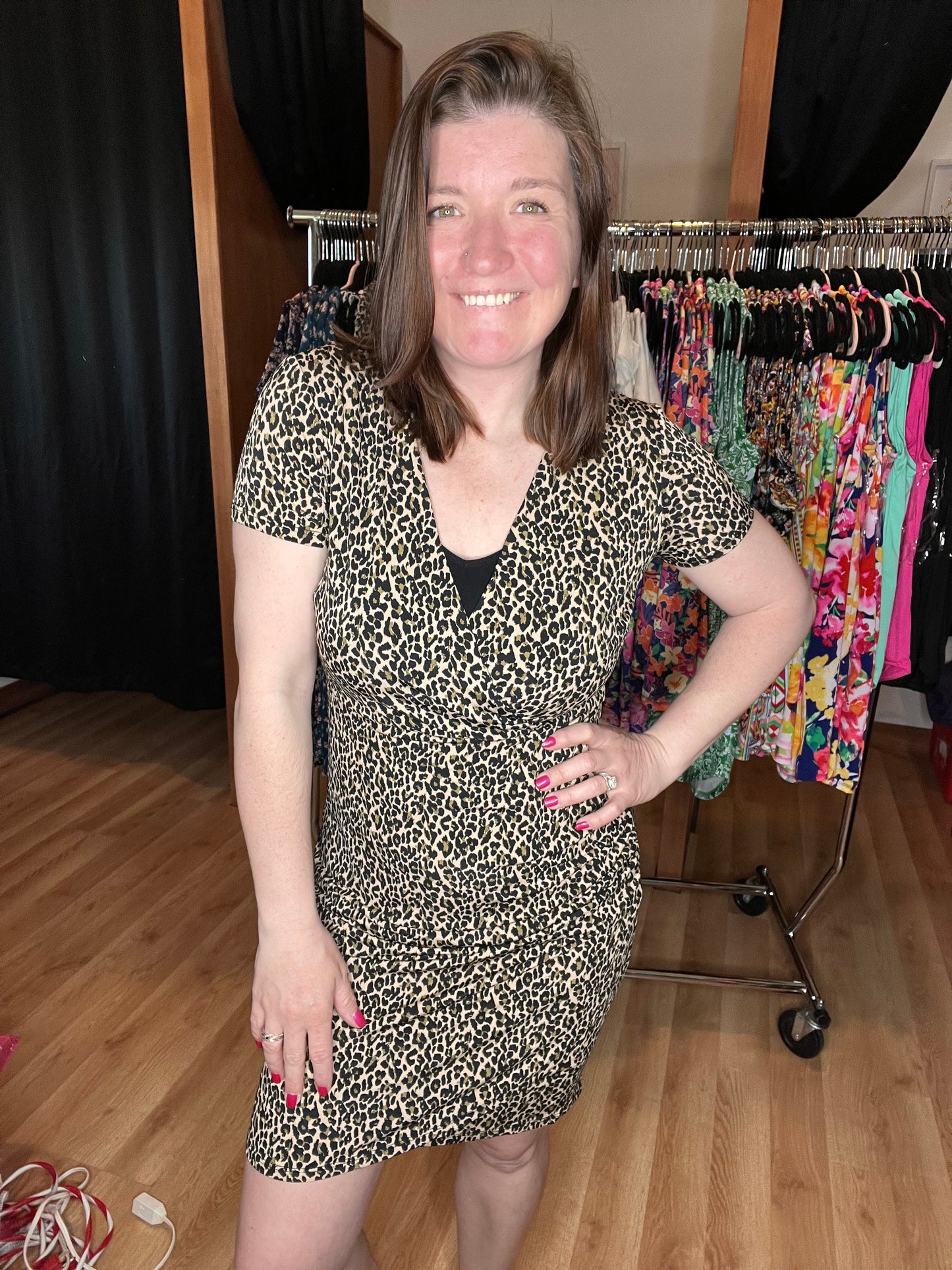 Wild Side Ruched Dress