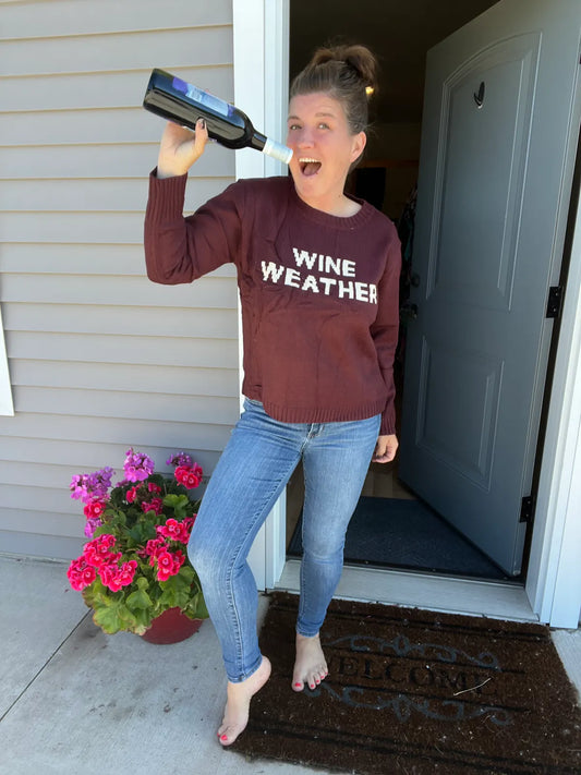 Wine Weather Sweater *Final Sale*