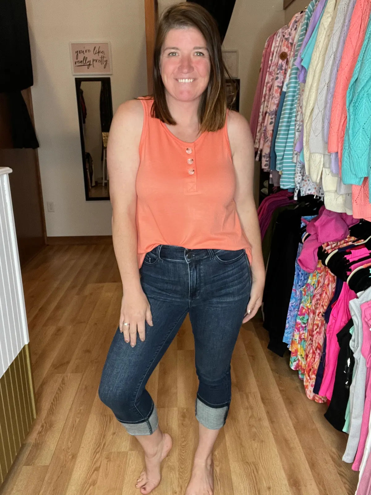 Judy Blue High Waist Capri
