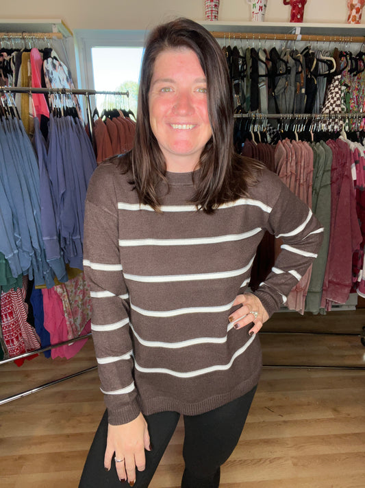 Everyday Favorite Striped Crewneck Sweater