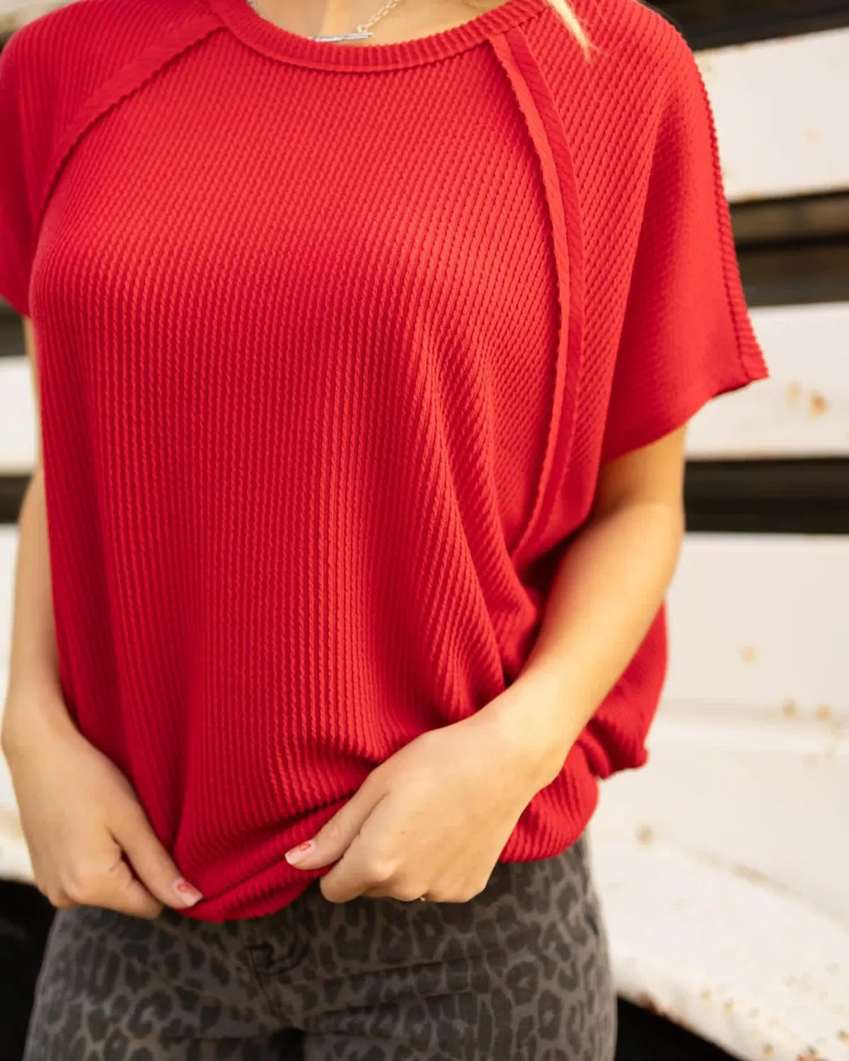 Lexi Knit Poncho Top *Final Sale*