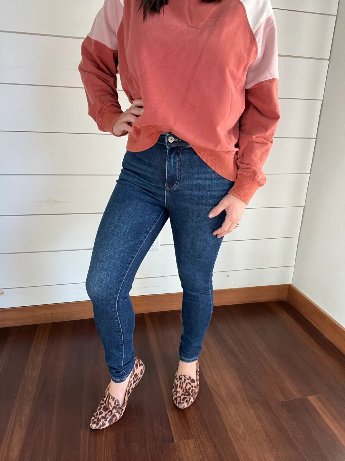 Vervet High Rise Dark Wash Ankle Skinny Jeans