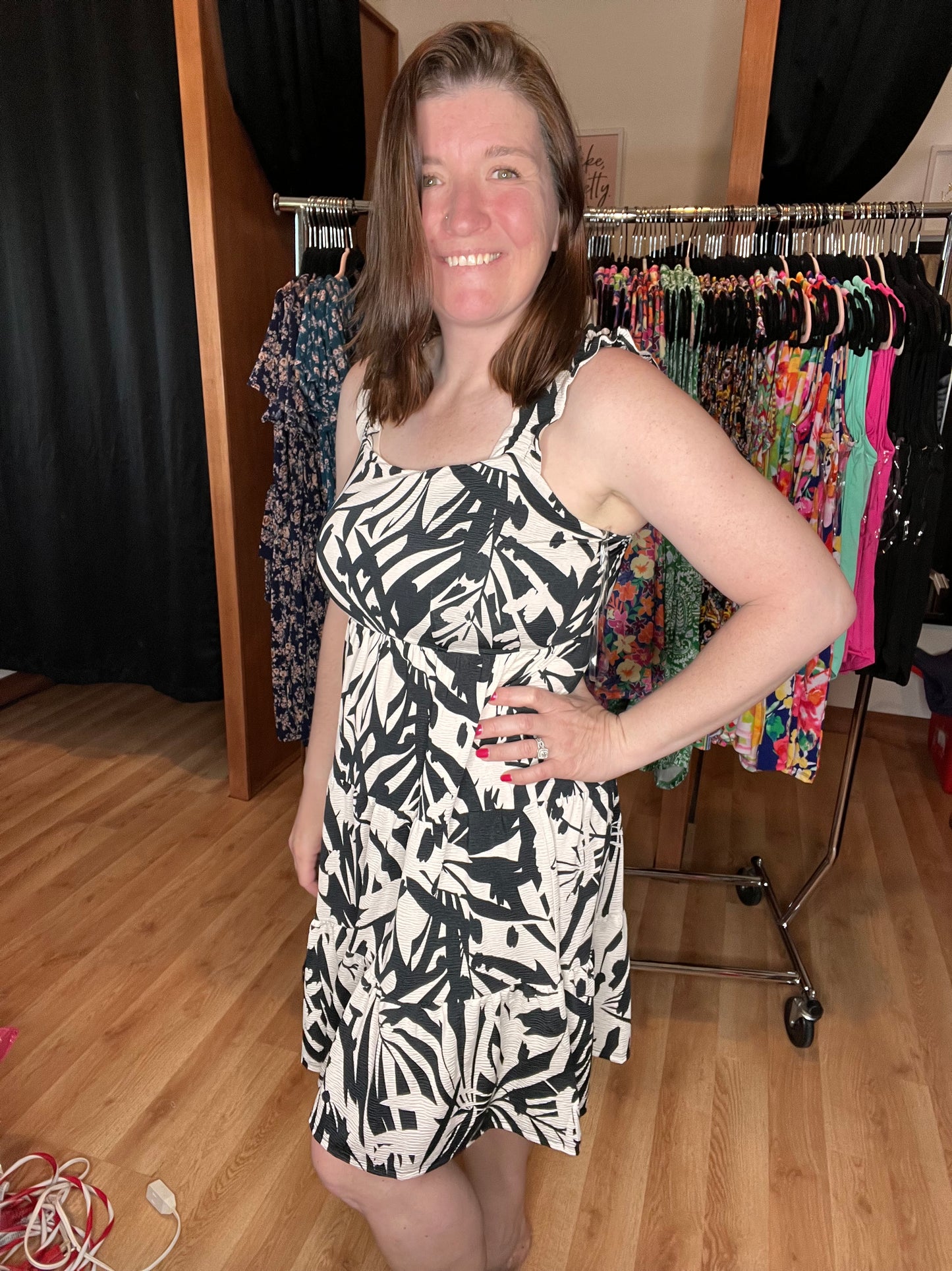 Palm Paradise Dress