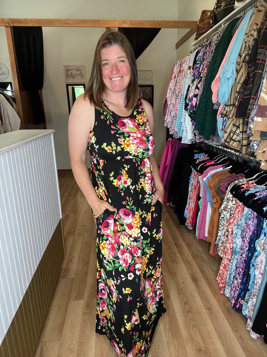 Soraya Floral Maxi Dress *Final Sale*