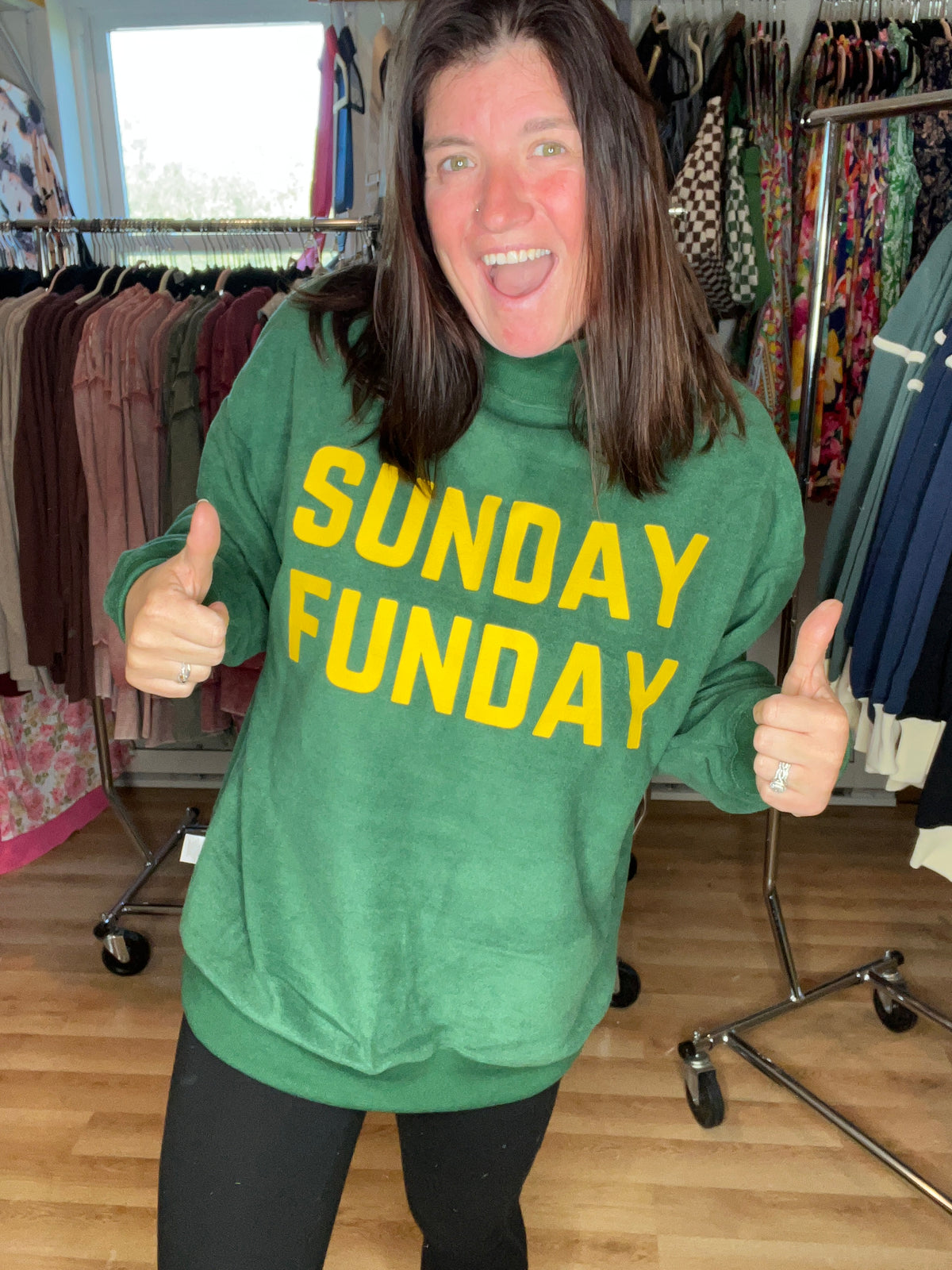 Reversible Game Day / Sunday Funday Sweatshirt