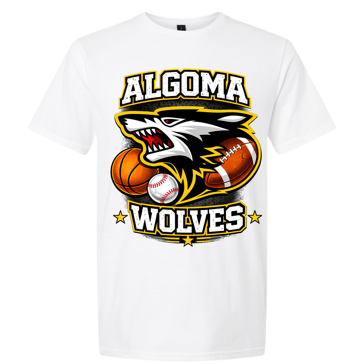 Algoma Wolves Youth Sports Apparel Option 2