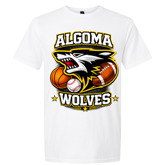 Algoma Wolves Youth Sports Apparel Option 2