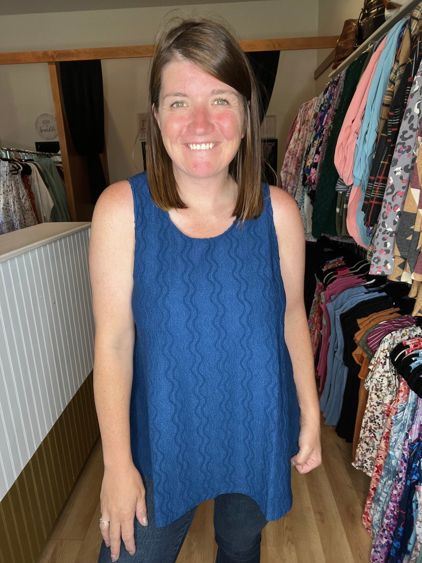 Lucy Textured Tank *Final Sale*