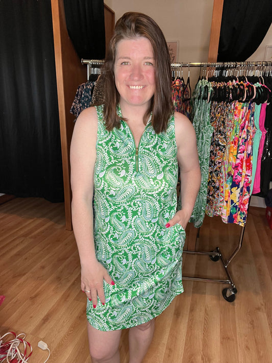 Emerald Coast Zip Dress