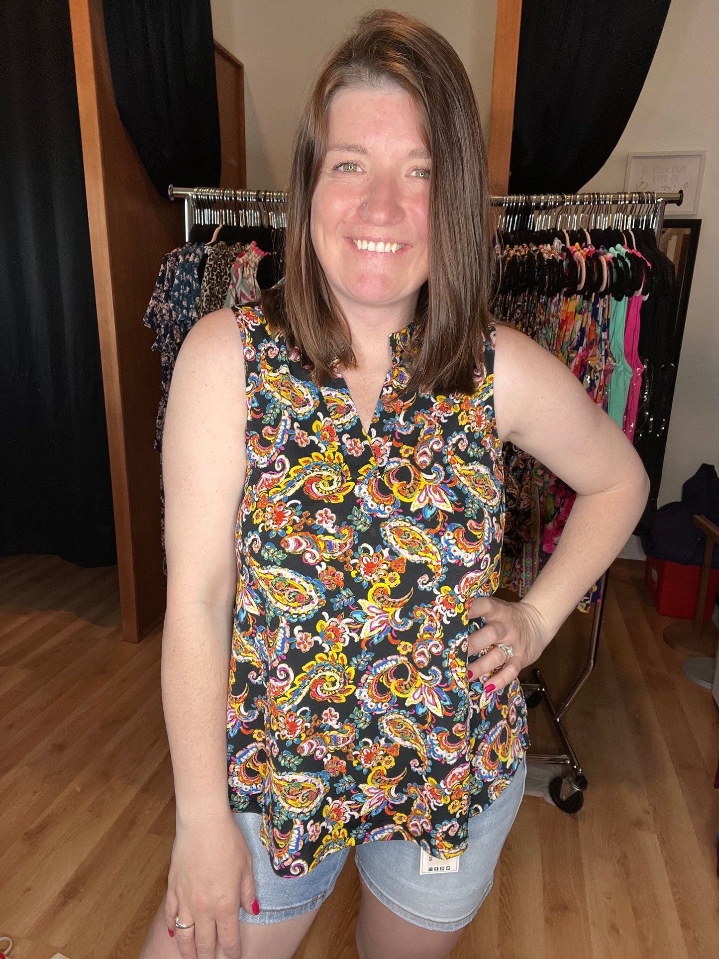 Boho Nights Sleeveless Top